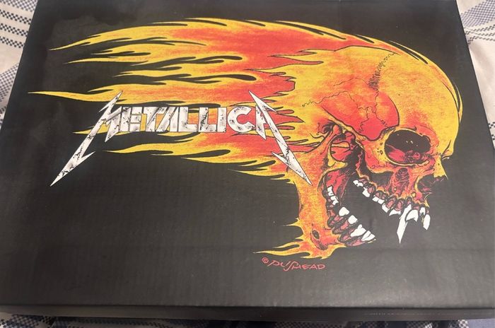 Ladies Metallica sneakers never worn