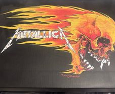 Ladies Metallica sneakers never worn
