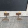 Rustic (Vintage) Chalkboard/2 Hooks Image 2