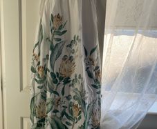 H&M linen dress size XS new no tags