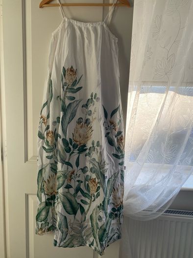 H&M linen dress size XS new no tags