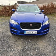 F pace Jag - CHQ flag
