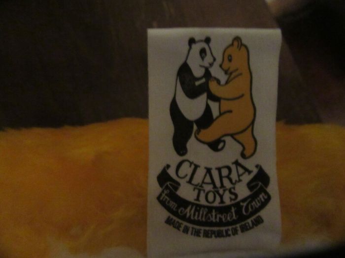 Clara Toys Cork Irish Teddy Bear