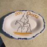 don quijote small hanging wall plate. Image 2
