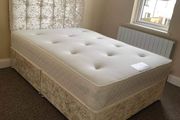 Brand New Stylish Double Divan Beds Instock.. Multiple Headboard Designs And Tufted Memory Foam Mattresses Available