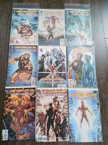 Wild Storm Captain Atom Armageddon Comic Books Complete Set of 9 Issues