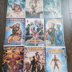 Wild Storm Captain Atom Armageddon Comic Books Complete Set of 9 Issues