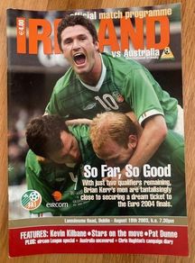 2003 Republic of Ireland v Australia - International Friendly Programme