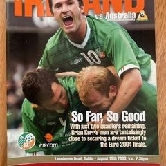 2003 Republic of Ireland v Australia - International Friendly Programme