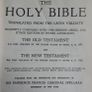 Vintage Holy Bible Image 4