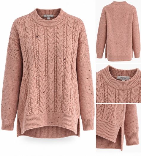 Fransa Cableknit Jumper