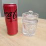 Heavy Crystal Lidded Preserve Jar Image 2