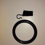 Ikea black curtain rings Image 2