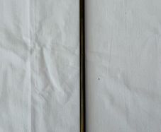 Vintage brass toasting fork