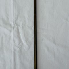 Vintage brass toasting fork