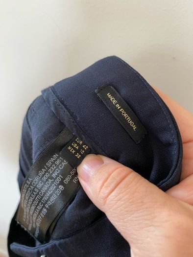 Massimo Dutti Pleaded Extra Fine Wool Trousers