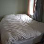 King size bed and mattress Image 3