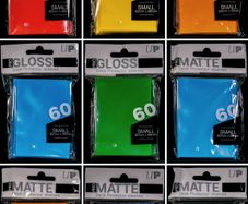 Multiple Colours Available - 60x Ultra Pro Pro-Matte and Gloss Small Deck Protector Sleeves Yugioh Cardfight Cards Japanese Size
