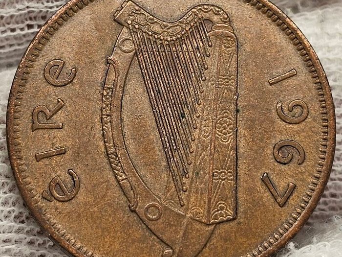 Ireland 1967 1/2d Halfpenny