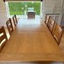 Dining room table and 8 chairs Image 4