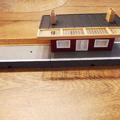 Vintage 1965 Triang Hornby mini train station R458