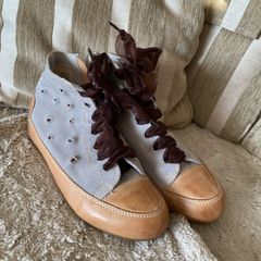 Designer  TOSCA BLU suede and Leather boot size 6-7