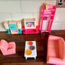 toys - sitting room set up suitable for a Barbie or small doll house Image 2