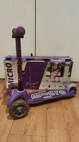 Mini Micro Scooter Deluxe LED - Purple