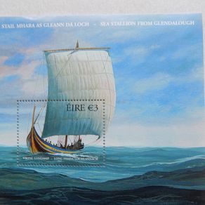 Ireland 2007.Stamp Miniature Sheet.Voyage of Havhingsten from Glendalough.MNH.
