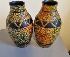 Art Deco Pebble vases
