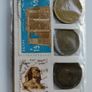 Egypt 6 coins & stamps vintage tourist set Image 2