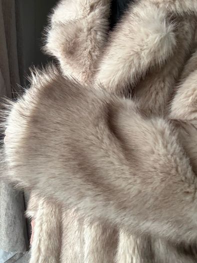 4th & Reckless Schiffer Belted Faux Fur Long Coat