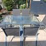 Patio table and chairs Image 2