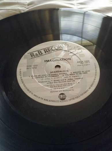 Scandalous Vinyl Lp Irish Pressing Imagination