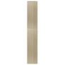 Office Cabinet White and Sonoma Oak 60x32x190 cm Chipboard Image 5