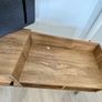 Rattan storage bench with cushion - like new Image 4
