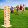 Giant Wooden Tumbling Tower Game With Box Image 5