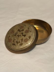 Vintage cloisonne trinket box