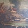 Very Old Framed Signed Landscape Painting As Is Image 2
