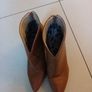 Tan Ankle Boots.   S.40. (7). Image 2