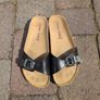 Free time Vera Pelle leather sandals 5UK Image 3
