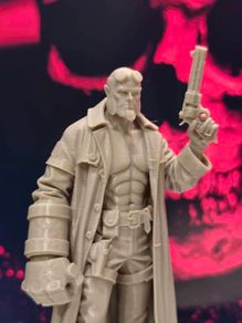 3D Printed Hellboy Figurine