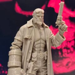 3D Printed Hellboy Figurine