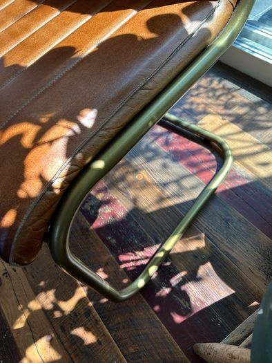 Leather seat