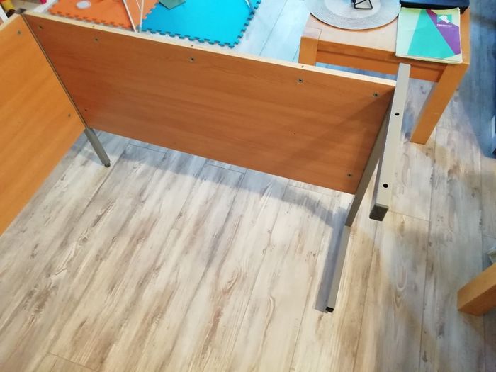 Corner desk frame