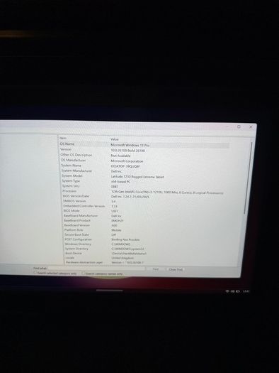 Dell Latitude 7230 Rugged Military Grade Tablet