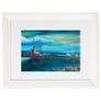 Sunset at Poolbeg and Dublin Bay, Dublin. Large Framed Print By artist Helen Mathews. Image 2
