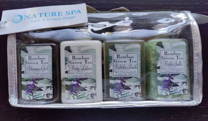Unopened Nature Spa bath and beauty range Bamboo collection (unused Christmas present)