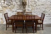 Mid Century Modern Mcintosh T3 Dining Table &amp; 6 Chairs