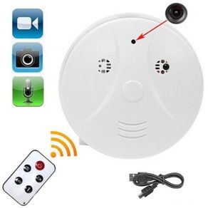 Smoke Detector Motion Detection Mini DV DVR Hidden Spy Secret Nanny Nannies an Pair Babysitter Wireless HD Video Camera Recorder Spy Camcorder Cam Home Office Business